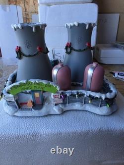 The Simpsons Hawthorne Village Christmas Village Springfield Nuclear PowerPlant