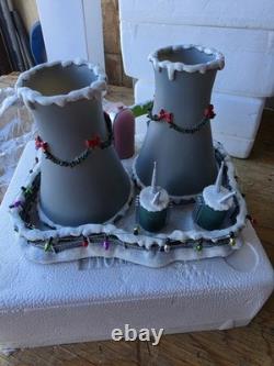 The Simpsons Hawthorne Village Christmas Village Springfield Nuclear PowerPlant