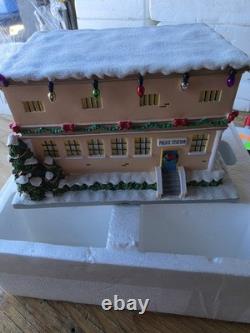 The Simpsons Hawthorne Village Christmas Village Springfield Police Station COA