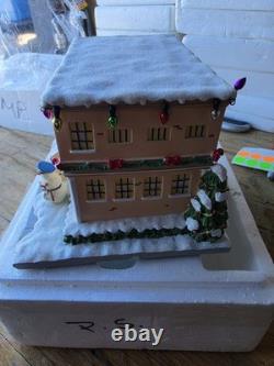 The Simpsons Hawthorne Village Christmas Village Springfield Police Station COA