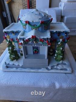 The Simpsons Hawthorne Village Christmas Village Springfields Town Hall
