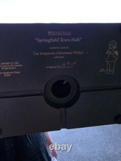 The Simpsons Hawthorne Village Christmas Village Springfields Town Hall