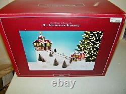The Village Collection by St. Nicholas Square Animated Ski Hill NEW IN BOX