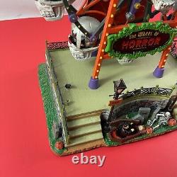The Wheel of Horror Ferris Wheel Spooky Town Collection Lemax Please READ
