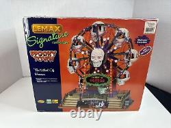 The Wheel of Horror Ferris Wheel Spooky Town Collection Lemax Tested Works