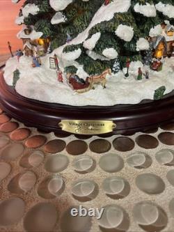 Thomas Kincade s Village Christmas Tree 2004 Bradford Edition Illuminated Tree