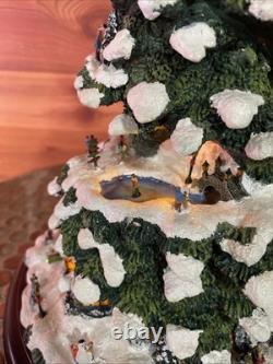 Thomas Kincade s Village Christmas Tree 2004 Bradford Edition Illuminated Tree