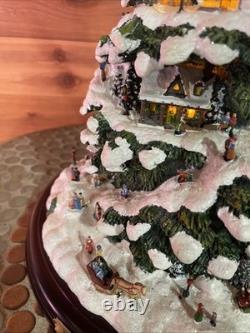 Thomas Kincade s Village Christmas Tree 2004 Bradford Edition Illuminated Tree