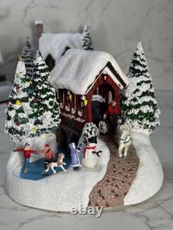 Thomas Kinkade Christmas Houses Set of 6