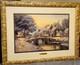 Thomas Kinkade Cobblestone Christmas Cobblestone Lane VI Limited Edition 22×29