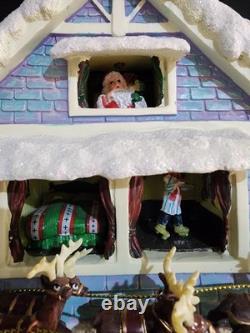 Thomas Kinkade Narrated Christmas Story House Working