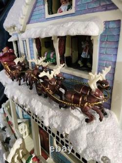 Thomas Kinkade Narrated Christmas Story House Working