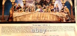 Thomas Kinkade The Last Supper Collection Remembrance Table 13 Figurines Plus
