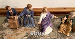 Thomas Kinkade The Last Supper Collection Remembrance Table 13 Figurines Plus