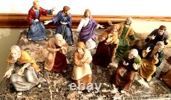 Thomas Kinkade The Last Supper Collection Remembrance Table 13 Figurines Plus