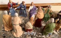 Thomas Kinkade The Last Supper Collection Remembrance Table 13 Figurines Plus