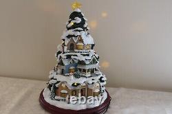 Thomas Kinkade The Night Before Christmas Illuminated & Story Telling Tree