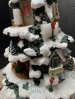 Thomas Kinkade The Night Before Christmas Illuminated & Story Telling Tree