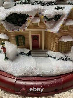 Thomas Kinkade The Night Before Christmas Illuminated & Story Telling Tree