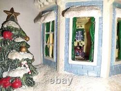 Thomas Kinkade -Twas' the Night Before Christmas Story House Hawthorne Village