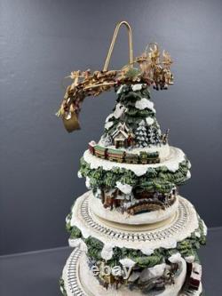 Thomas Kinkade Wonderland Express Christmas Tree Hawthorne Village Animated 16