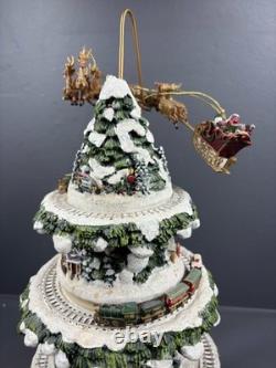 Thomas Kinkade Wonderland Express Christmas Tree Hawthorne Village Animated 16
