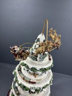 Thomas Kinkade Wonderland Express Christmas Tree Hawthorne Village Animated 16