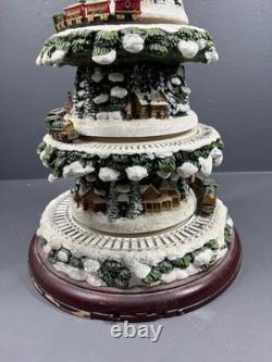 Thomas Kinkade Wonderland Express Christmas Tree Hawthorne Village Animated 16