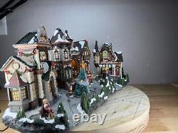 Thomas Pacconi Classics Santa Land Lighted Porcelain Christmas Snow Village