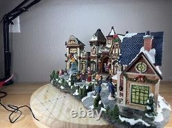 Thomas Pacconi Classics Santa Land Lighted Porcelain Christmas Snow Village