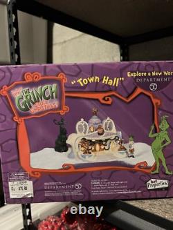 Town Hall The Grinch, Who Stole Christmas Department 56