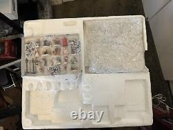 Traditions 40 Pc Victorian Christmas Winter Lighted Village Vintage Complete