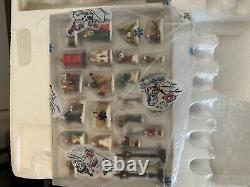 Traditions 40 Pc Victorian Christmas Winter Lighted Village Vintage Complete