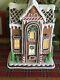 Trimsetter Christmas Chocolate Gingerbread LED House NWT