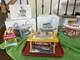 VINTAGE Department 56 1997 McDonalds Snow Village with Sign and Dinah's Drive-In