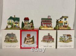 VINTAGE LOT OF 1990s LIBERTY FALLS VILLAGE/AMERICANA COLLECTION & ACCESSORIES