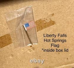 VINTAGE LOT OF 1990s LIBERTY FALLS VILLAGE/AMERICANA COLLECTION & ACCESSORIES