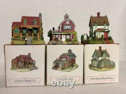 VINTAGE LOT OF 1990s LIBERTY FALLS VILLAGE/AMERICANA COLLECTION & ACCESSORIES