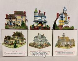VINTAGE LOT OF 1990s LIBERTY FALLS VILLAGE/AMERICANA COLLECTION & ACCESSORIES
