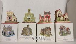 VINTAGE LOT OF 1990s LIBERTY FALLS VILLAGE/AMERICANA COLLECTION & ACCESSORIES