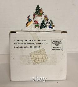 VINTAGE LOT OF 1990s LIBERTY FALLS VILLAGE/AMERICANA COLLECTION & ACCESSORIES