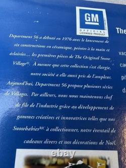 VINTAGE NOS Department 56 Snow Village McKenzies Chevrolet Building 56.55389