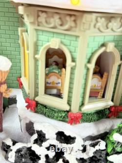 VTG Animated STORY TELLING HOUSE Twas the Night Before Christmas. Music Lights