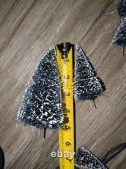 VTG Lot Lemax Christmas Village Landscape Mountain Backdrops & Platforms & Trees