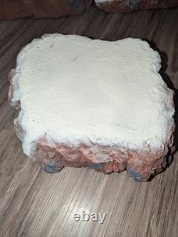 VTG Lot Lemax Christmas Village Landscape Mountain Backdrops & Platforms & Trees