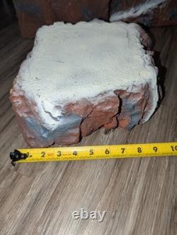 VTG Lot Lemax Christmas Village Landscape Mountain Backdrops & Platforms & Trees