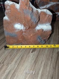 VTG Lot Lemax Christmas Village Landscape Mountain Backdrops & Platforms & Trees