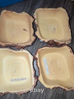 VTG Lot Lemax Christmas Village Landscape Mountain Backdrops & Platforms & Trees