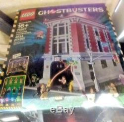 Very Rare! Brand New! Lego 75827 Ghostbusters Fire House 4,634 Pcs! Wow Huge