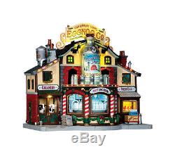 Village Eggnog Factory, Pack of 2, PartNo 65141, by Lemax Inc